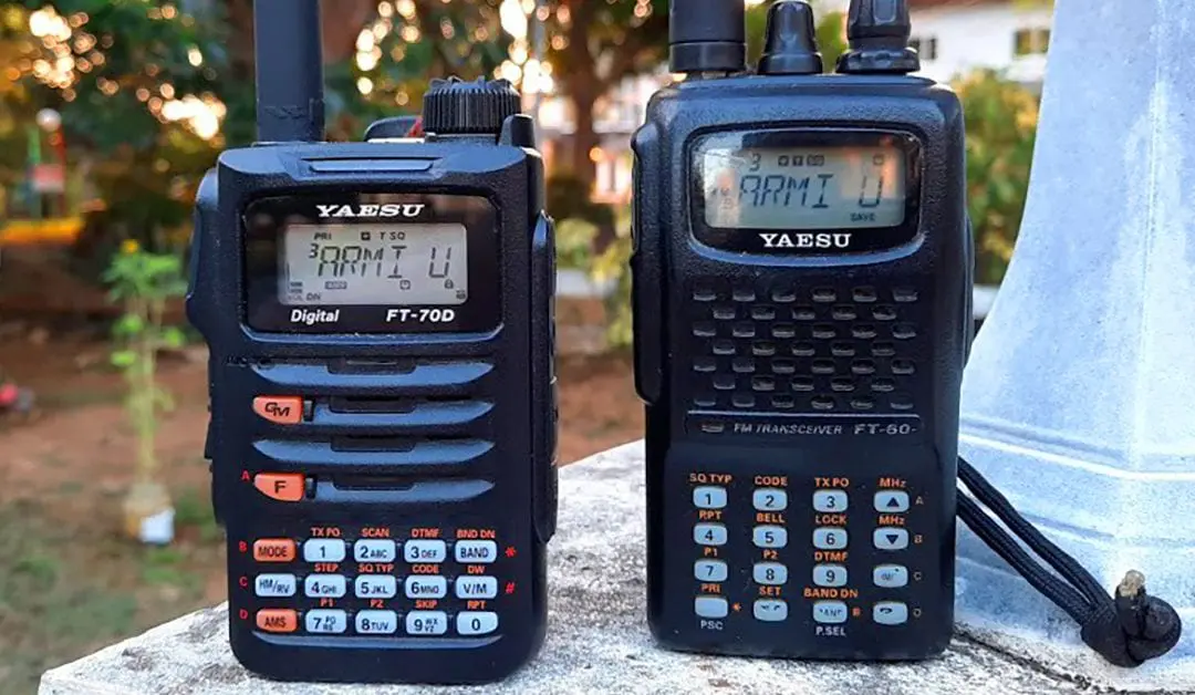 Programming a Yaesu FT-60R